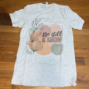 Bella Canvas Be Still & Know Short Sleeve Tshirt